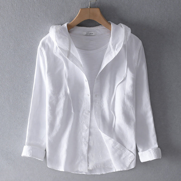 Elena | Lightweight Hooded Blouse