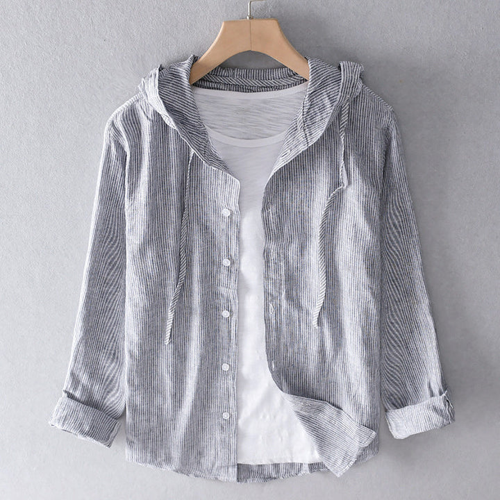 Elena | Lightweight Hooded Blouse