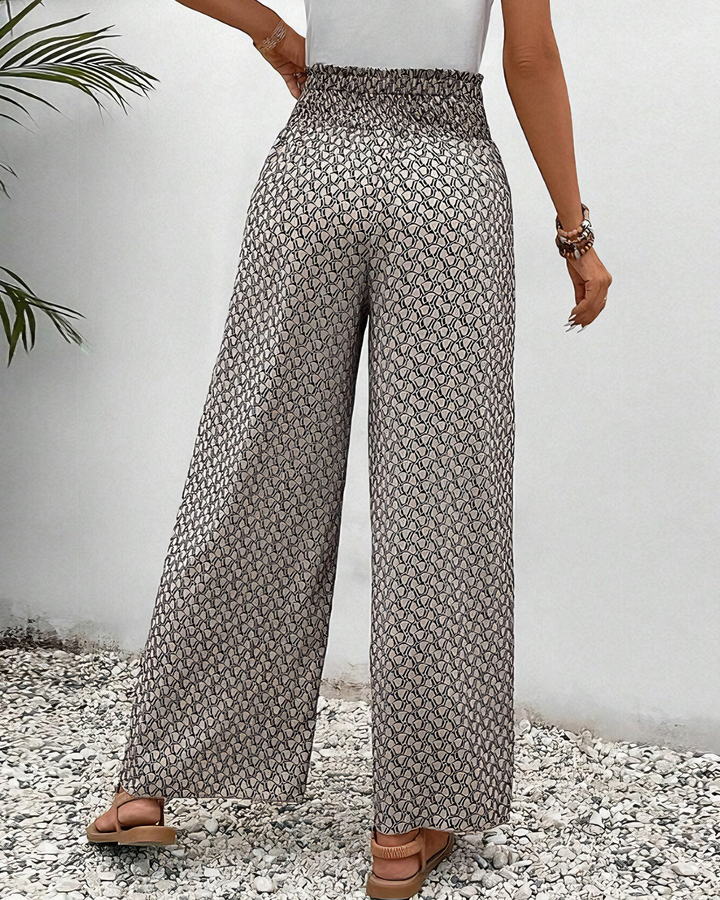 Katja | Casual Wide Trousers