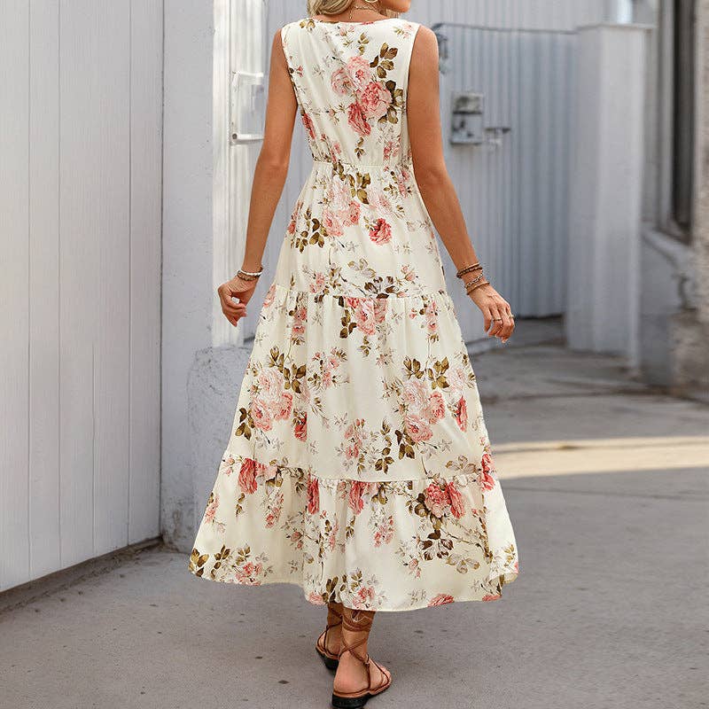 Katharina | Elegant Floral Dress in Premium Quality