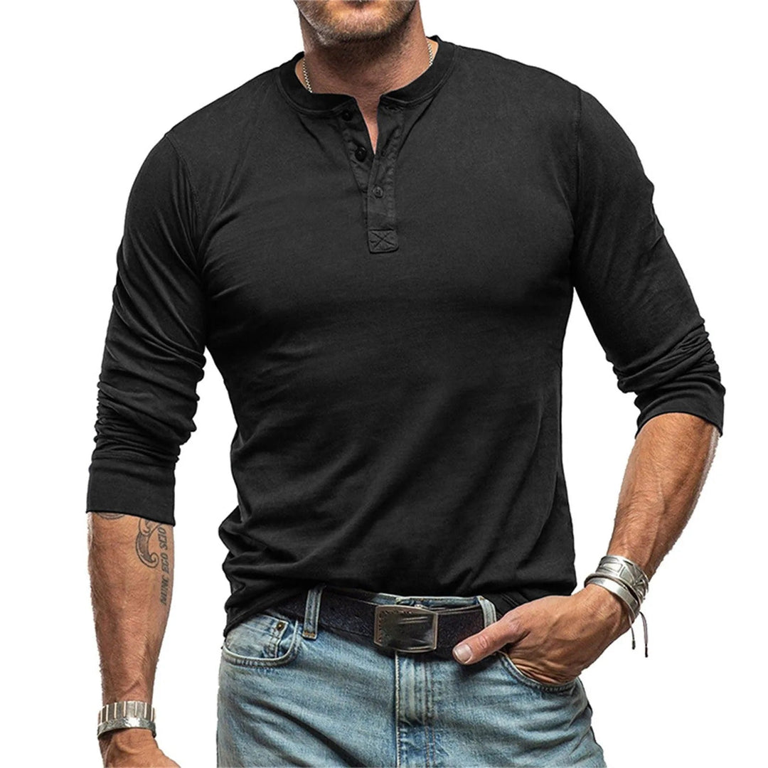 Dario | Stylish Long-Sleeve Shirt 1+1 Free