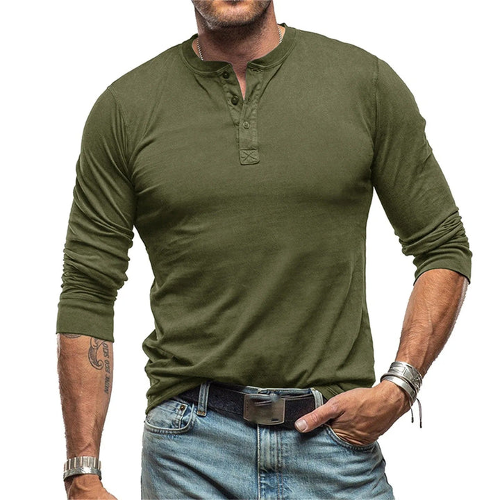 Dario | Stylish Long-Sleeve Shirt 1+1 Free