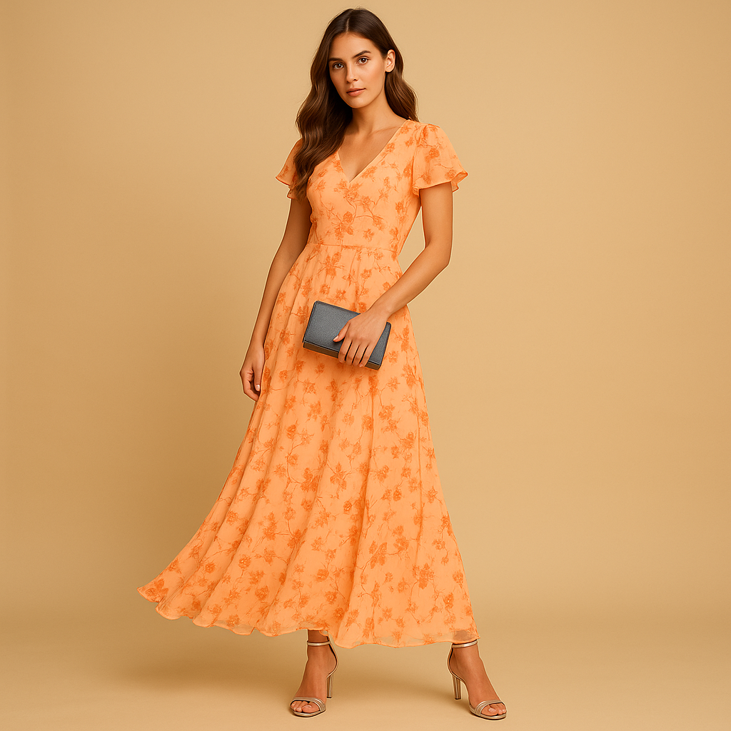 Elegante midi-jurk voor dames | Linde