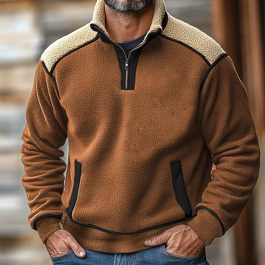 Marco | Fleece Pullover with Zip