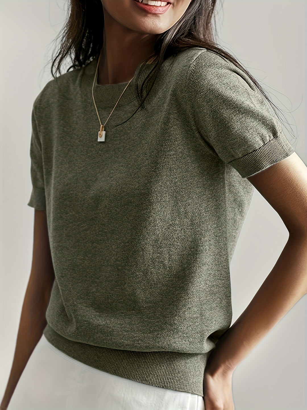 Ruby | Casual Jumper with Round Neck