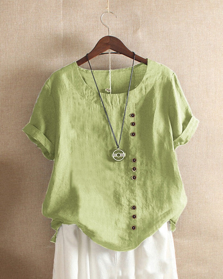 Marie | Airy Short-Sleeve Blouse