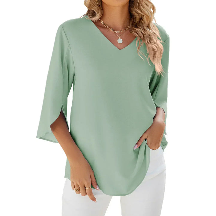 Anna | V-Neck Blouse