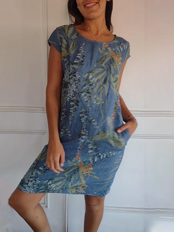 Tina | Stylish Floral Print Dress
