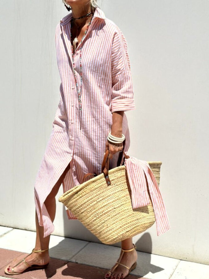 Elvira | Striped Dress