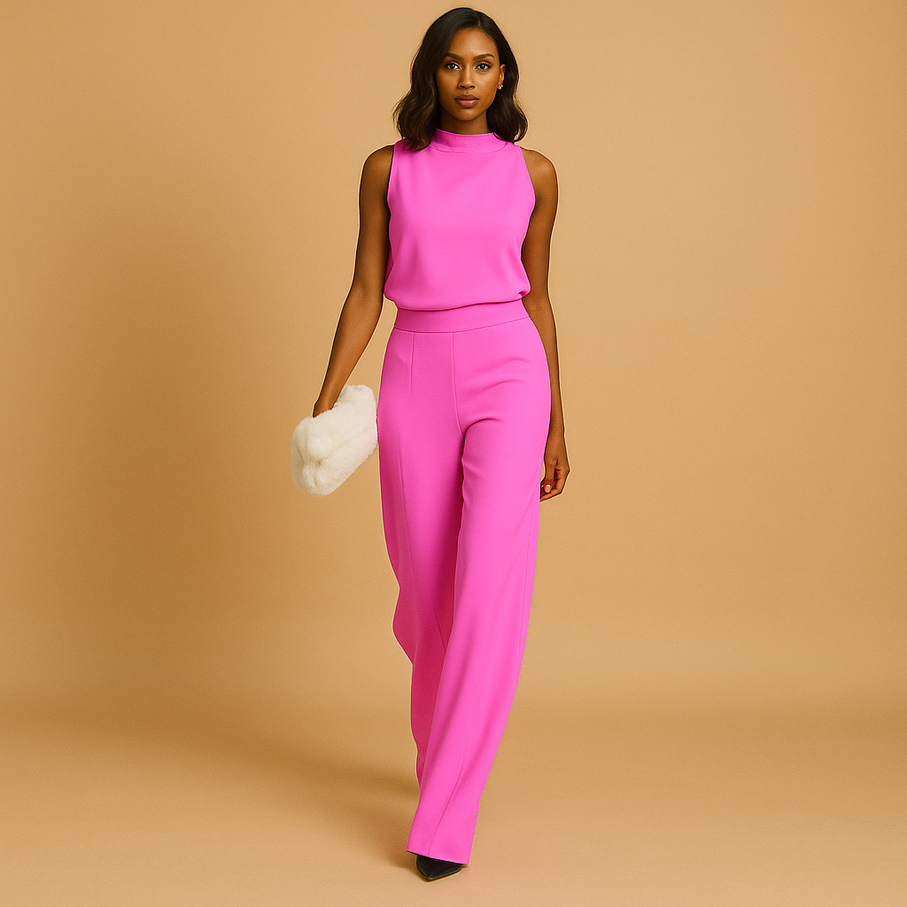 Isabelle | Chic jumpsuit with wide legs for women
