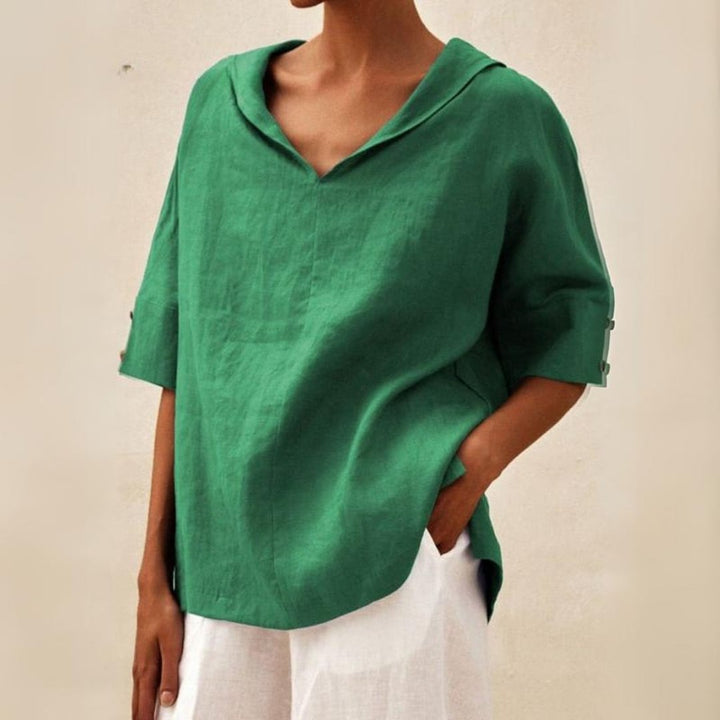 Lena | Elegant Top with V-Neck