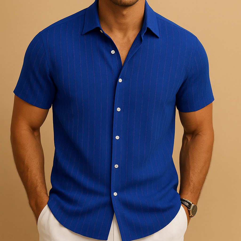 Alex | Light and Breathable Short-Sleeved Summer Shirt
