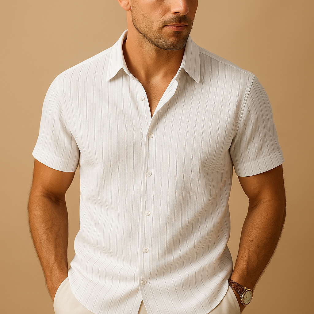Alex | Light and Breathable Short-Sleeved Summer Shirt