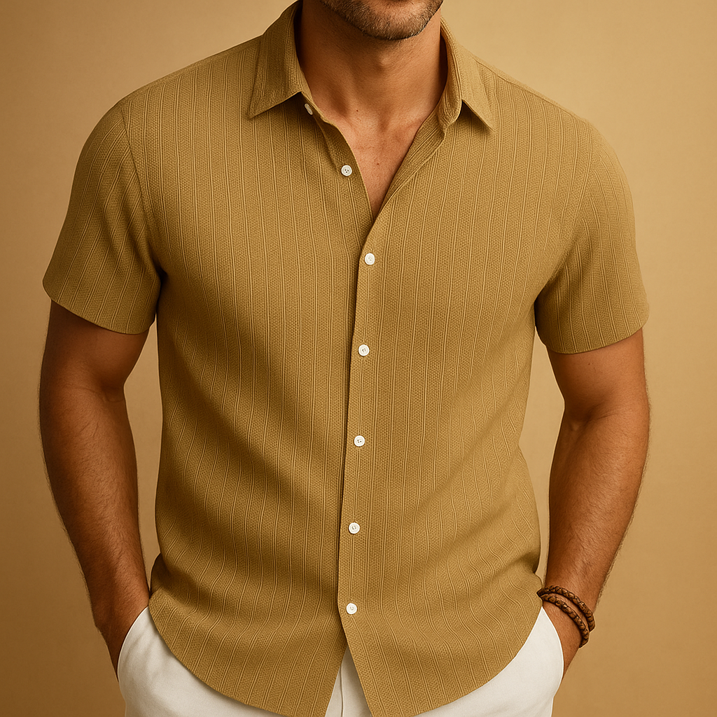Alex | Light and Breathable Short-Sleeved Summer Shirt