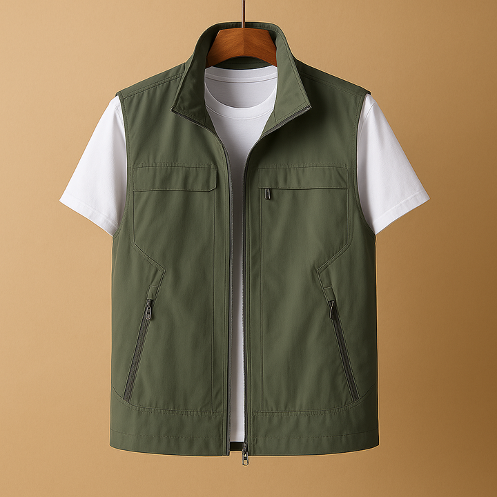 Ruben | Cardigan with short sleeves