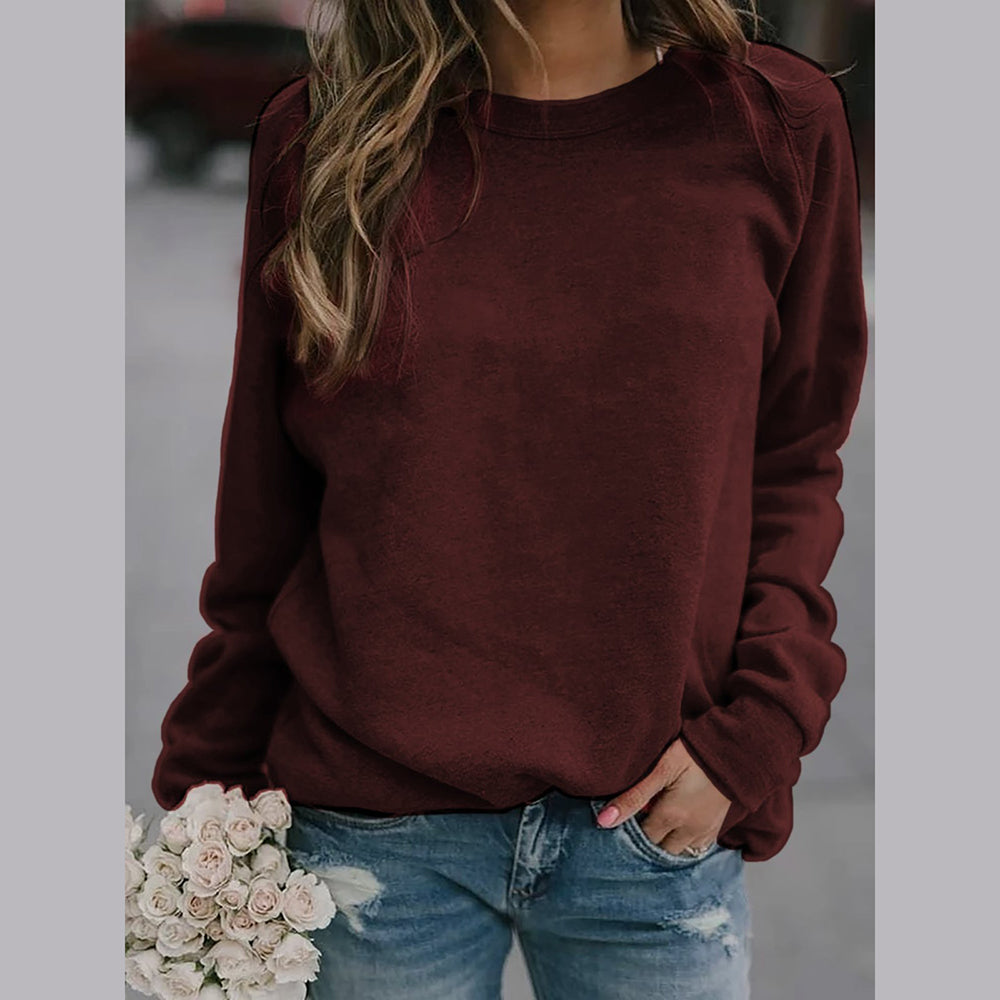 Eliza | Stylish, Comfortable Sweatshirt with Round Neck