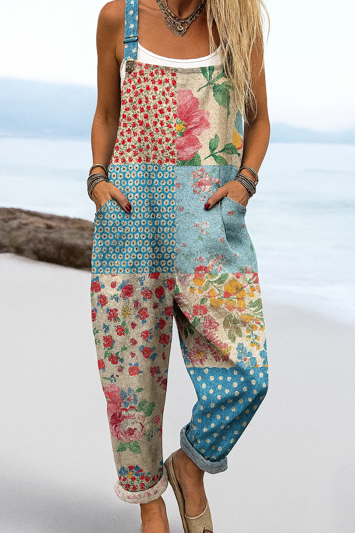 Lena | Artistic Overall Jumpsuit